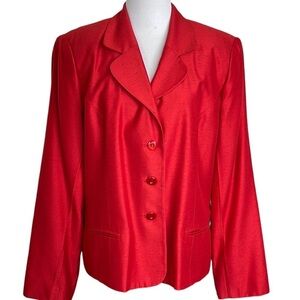 Worthington Red Blazer 14